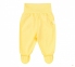 Дитячі повзуни на широкій резинці для новонароджених ПЗ 13 Бембі супрем жовтий