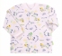Дитяча сорочечка для новонароджених РБ 97 Бембі кулір молочний-малюнок хлопчик