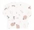 Дитяча сорочечка для новонароджених РБ 97 Бембі інтерлок молочний-коричневий