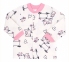 Дитяча сорочечка для новонароджених РБ 97 Бембі байка молочний-малюнок