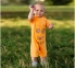 Детский полукомбинезон для новорожденных ПК 200 Бемби супрем желтый