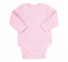 Дитячий боді для новонароджених БД 183 Бембі інтерлок світло-рожевий