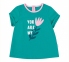 Детская летняя футболка для девочки ФБ 809 Бемби мятный