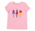 Детская летняя футболка для девочки ФБ 813 Бемби розовый