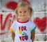 Детская летняя футболка для девочки ФБ 815 Бемби белый