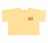 Детская летняя футболка для девочки ФБ 816 Бемби желтый