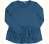 Детская футболка для девочки ФБ 848 Бемби бирюзовый-рисунок