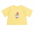 Дитяча футболка на дівчинку ФТ 8 Бембі лимонний
