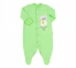 Детский комбинезон для новорожденных КБ 122 Бемби интерлок зеленый