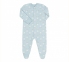 Детский комбинезон для новорожденных КБ 122 Бемби байка голубой-рисунок