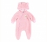Дитячий комбінезон для новонароджених КБ 140 Бембі велсофт рожевий