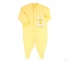 Дитячий комбінезон чоловічок з довгим рукавом для новонароджених КБ 77 Бембі супрем жовтий