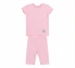 Дитячий літній костюмчик для дівчинки КС 777 Бембі світло-рожевий
