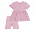 Дитячий літній костюмчик для дівчинки КС 784 Бембі світло-рожевий