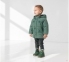 Детская зимняя куртка для мальчика КТ 265 Бемби зеленый-рисунок