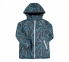 Детская зимняя куртка универсальная КТ 274 Бемби бирюзовый-рисунок