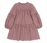Дитяче плаття для дівчинки ПЛ 326 Бембі коричневий-малюнок