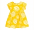 Детское платье для девочки ПЛ 345 Бемби супрем желтый-рисунок