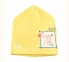 Дитяча шапочка для дівчинки ШП 83 Бембі рібана лайкра жовтий